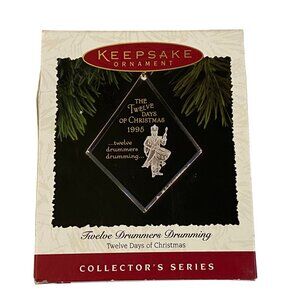 Hallmark Keepsake Ornament 1995 Twelve Days Of Christmas Twelve Drummers Drummin